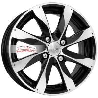 6*15 4*108 ET38 67,1 КиК Джемини (КС617) Алмаз черный