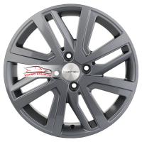 6*16 4*100 ET46 54,1 Khomen Wheels KHW1609 Gray (Rio II/Solaris II)