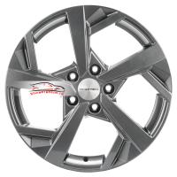7*17 5*114,3 ET45 66,1 Khomen Wheels KHW1712 Gray (Teana/X-Trail)