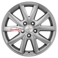 7*17 5*114,3 ET39 60,1 Khomen Wheels KHW1706 G-Silver (RAV4)