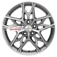 7*17 5*114,3 ET50 67,1 Khomen Wheels KHW1709 Gray-FP (CX-5/Seltos/Optima)