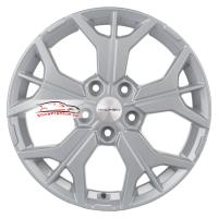 7*17 5*112 ET54 57,1 Khomen Wheels KHW1715 F-Silver (Jetta)