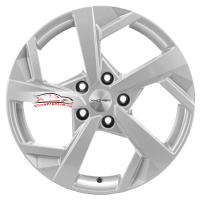 7*17 5*114,3 ET47 66,1 Khomen Wheels KHW1712 F-Silver (Juke)