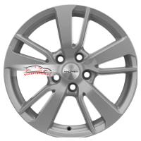 7*17 5*114,3 ET39 60,1 Khomen Wheels KHW1704 F-Silver (RAV4)