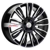 8,5*20 5*120 ET45 72,6 Khomen Wheels KHW2004 Black-FP (RRover)