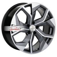 8,5*20 5*114,3 ET30 60,1 Khomen Wheels KHW2006 Gray-FP (RX)
