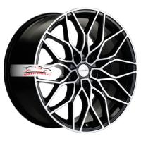 9,5*19 5*112 ET40 66,6 Khomen Wheels KHW1902 Black-FP (BMW Rear)