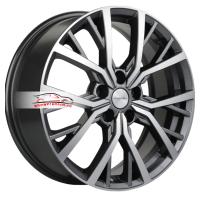 7*18 5*114,3 ET50 54,1 Khomen Wheels KHW1806 Gray-FP (Coolray)
