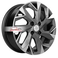 6*15 4*100 ET40 60,1 Khomen Wheels KHW1508 Gray-FP (XRay)