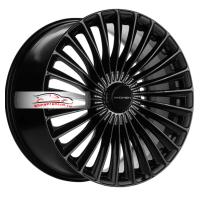 8,5*20 5*112 ET38 66,6 Khomen Wheels KHW2008 Black Matt (Mercedes Front)