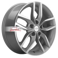 6,5*17 5*114,3 ET40 64,1 Khomen Wheels KHW1708 F-Silver-FP (Haval F7/F7x)