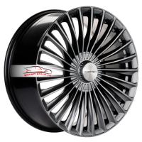 9,5*20 5*112 ET38 66,6 Khomen Wheels KHW2008 Dark Chrome (Mercedes Rear)