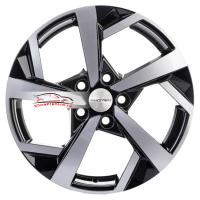 7*17 5*108 ET40 54,1 Khomen Wheels KHW1712 Black-FP (Jac/Москвич 3)