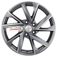 7*17 5*110 ET46 63,3 Khomen Wheels KHW1714 Gray-FP (Changan CS35/CS35 Pro)