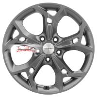 7*17 5*110 ET46 63,3 Khomen Wheels KHW1702 Gray (Changan CS35/CS35 Pro)