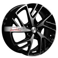 6,5*17 5*114,3 ET40 64,1 Khomen Wheels KHW1722 Black-FP (Haval F7/F7x)