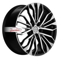 8,5*20 5*108 ET36 65,1 Khomen Wheels KHW2009 Black-FP (Exeed VX)