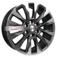 8*20 6*139,7 ET36 100,1 Khomen Wheels KHW2010 Gray-FP (Tank 300/ 500)