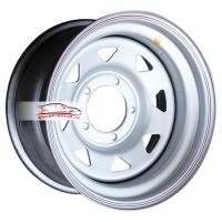 8*16 5*139,7 ET-19 110 Off-Road Wheels УАЗ (треуг. мелкий) Серебристый