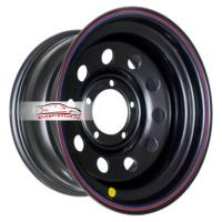 7*16 5*139,7 ET-19 110 Off-Road Wheels УАЗ (треуг. мелкий) Черный