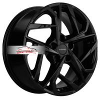 7*17 5*110 ET46 63,3 Khomen Wheels KHW1716 Black (Changan CS35/CS35 Pro)