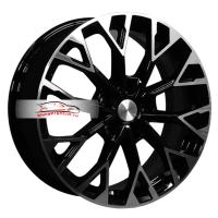 7*17 5*108 ET49 59,5 Khomen Wheels KHW1718 Black-FP (GAC GS4)
