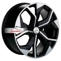 8,5*20 5*114,3 ET35 60,1 Khomen Wheels KHW2006 Black-FP (RX)