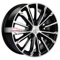 6,5*16 5*114,3 ET50 67,1 Khomen Wheels KHW1611 Black-FP (Huyndai/Kia)