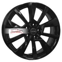 7*18 5*114,3 ET40 66,5 Khomen Wheels KHW1802 Black (Haval H6)