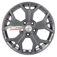 7*17 5*112 ET54 57,1 Khomen Wheels KHW1715 Gray (Jetta)