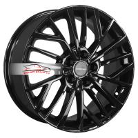 7*17 5*108 ET40 60,1 Khomen Wheels KHW1717 Black (Chery Tiggo 3/Tiggo 3 Pro)