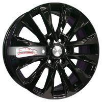 8*20 6*139,7 ET35 78,1 Khomen Wheels KHW2010 Black (Nissan Patrol)