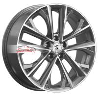 7*18 5*112 ET43 57,1 Premium Series КР012 Diamond Gloss Graphite