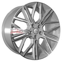 9,5*21 5*120 ET45,5 62,5 Khomen Wheels KHW2101 F-Silver-FP (Li 7/9)