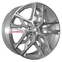 7*17 5*110 ET40 67,1 Khomen Wheels KHW1709 F-Silver-FP (Evolute i-Joy)