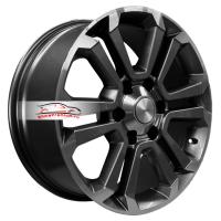 7,5*18 6*139,7 ET36 100,1 Khomen Wheels KHW1817 Gray-FP (Tank 300/500)