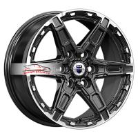 8*18 6*139,7 ET35 67,1 КиК Дистрикт (КС1159) Черный бриллиант