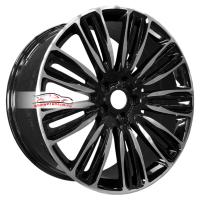9,5*21 5*120 ET48 72,56 PDW 5312 Gloss Black Machine Face