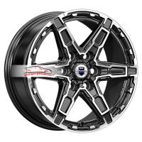 8*18 6*139,7 ET35 67,1 КиК Дистрикт (КС1159) Алмаз черный