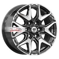 7,5*18 6*139,7 ET60 95,1 КиК Гангут (КС1176) Алмаз черный